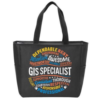 Gis Specialist Gifts Funny Appreciation Week Zip Tote Bag