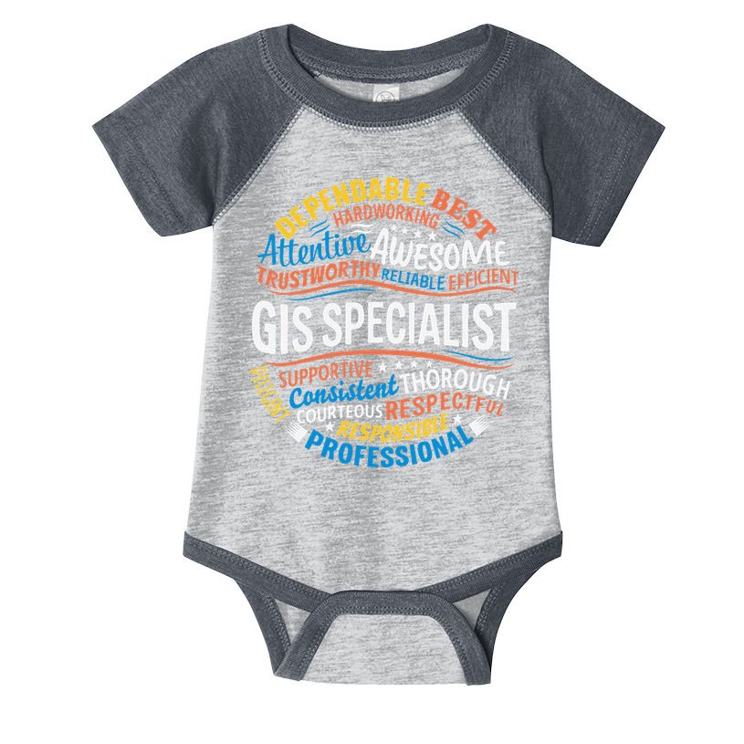 Gis Specialist Gifts Funny Appreciation Week Infant Baby Jersey Bodysuit