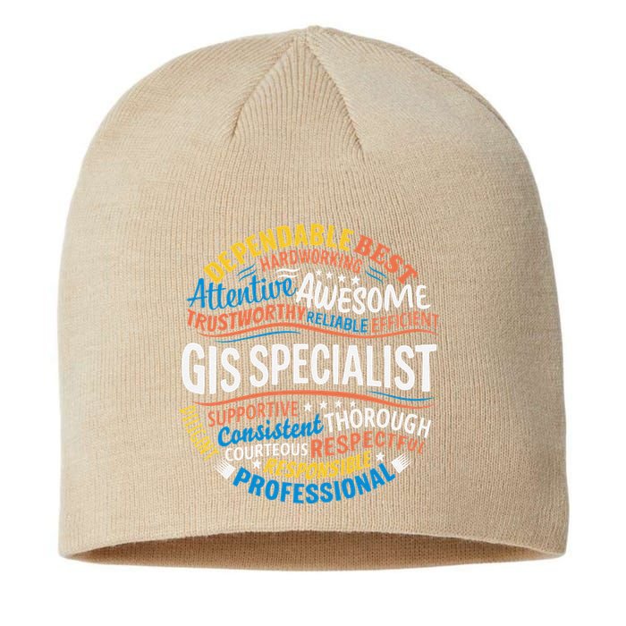 Gis Specialist Gifts Funny Appreciation Week Sustainable Beanie