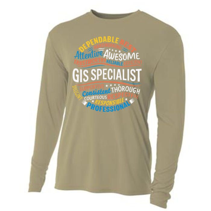 Gis Specialist Gifts Funny Appreciation Week Cooling Performance Long Sleeve Crew