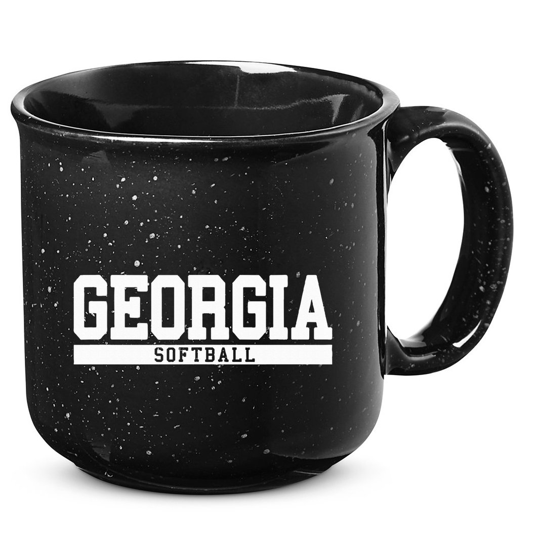 Georgia Softball 15oz Campfire Ceramic Mug