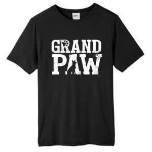 Ger Shepherd Grand Paw Dog Grandpa Grandpaw Pawpa Father Gift Tall Fusion ChromaSoft Performance T-Shirt