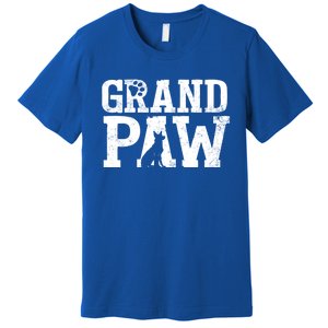 Ger Shepherd Grand Paw Dog Grandpa Grandpaw Pawpa Father Gift Premium T-Shirt