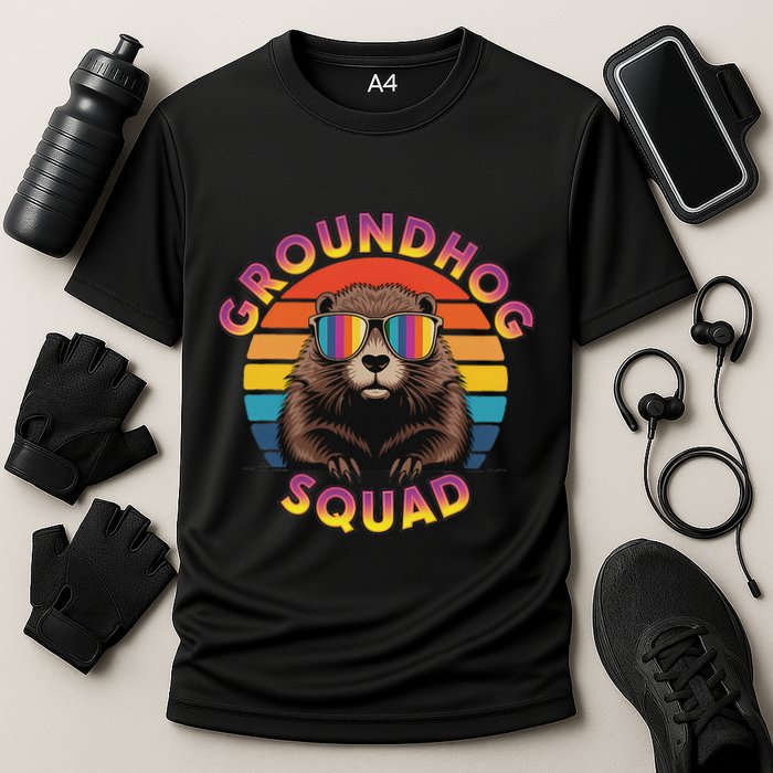 Groundhog Squad Cooling Performance Crew T-Shirt
