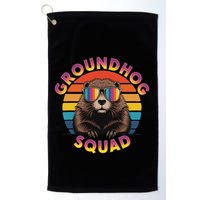 Groundhog Squad Golf Towel