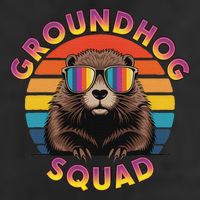 Groundhog Squad Golf Towel