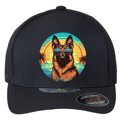 German Shepherd Flexfit Unipanel Trucker Cap