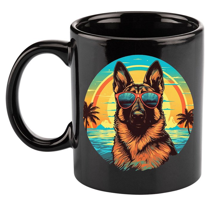 German Shepherd 11oz C Handle Ceramic Mug