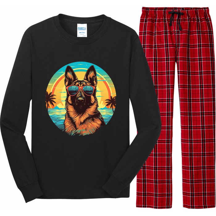 German Shepherd Long Sleeve Pajama Set