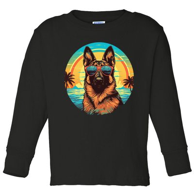 German Shepherd Toddler Long Sleeve Shirt