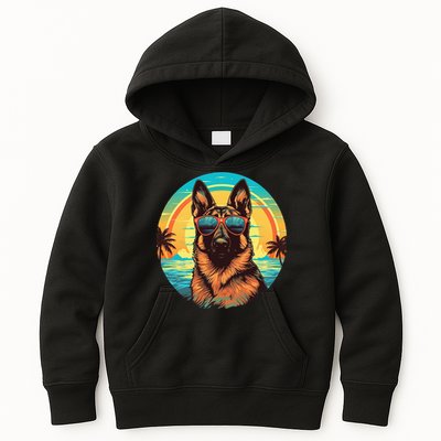 German Shepherd Kids Hoodie