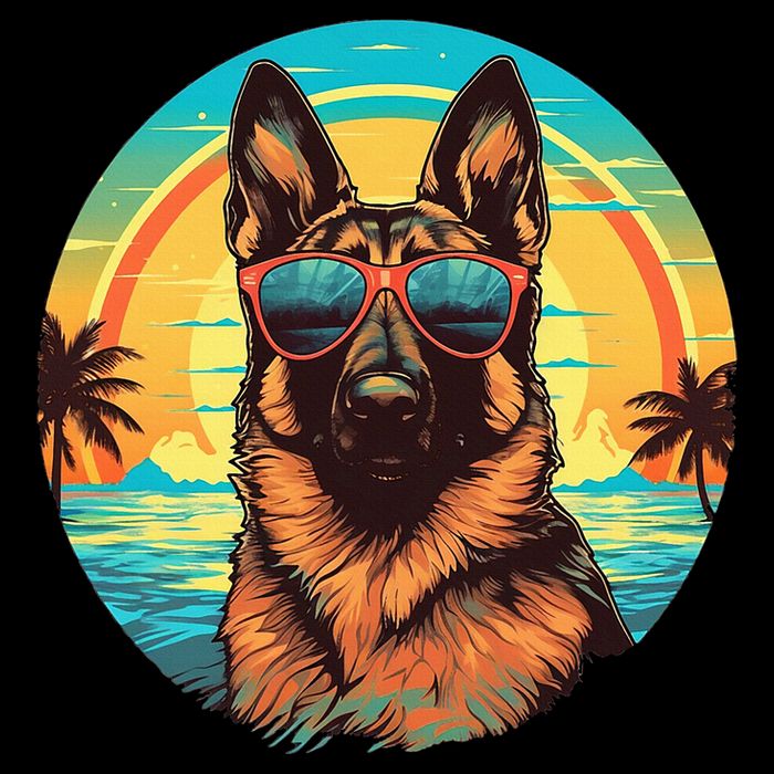 German Shepherd Kids T-Shirt