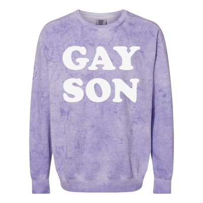 Gay Son Colorblast Crewneck Sweatshirt