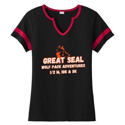 Great Seal Ladies Halftime Notch Neck Tee