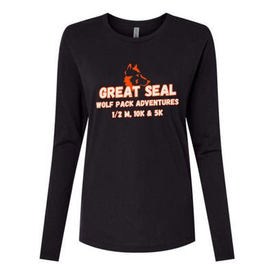 Great Seal Womens Cotton Relaxed Long Sleeve T-Shirt