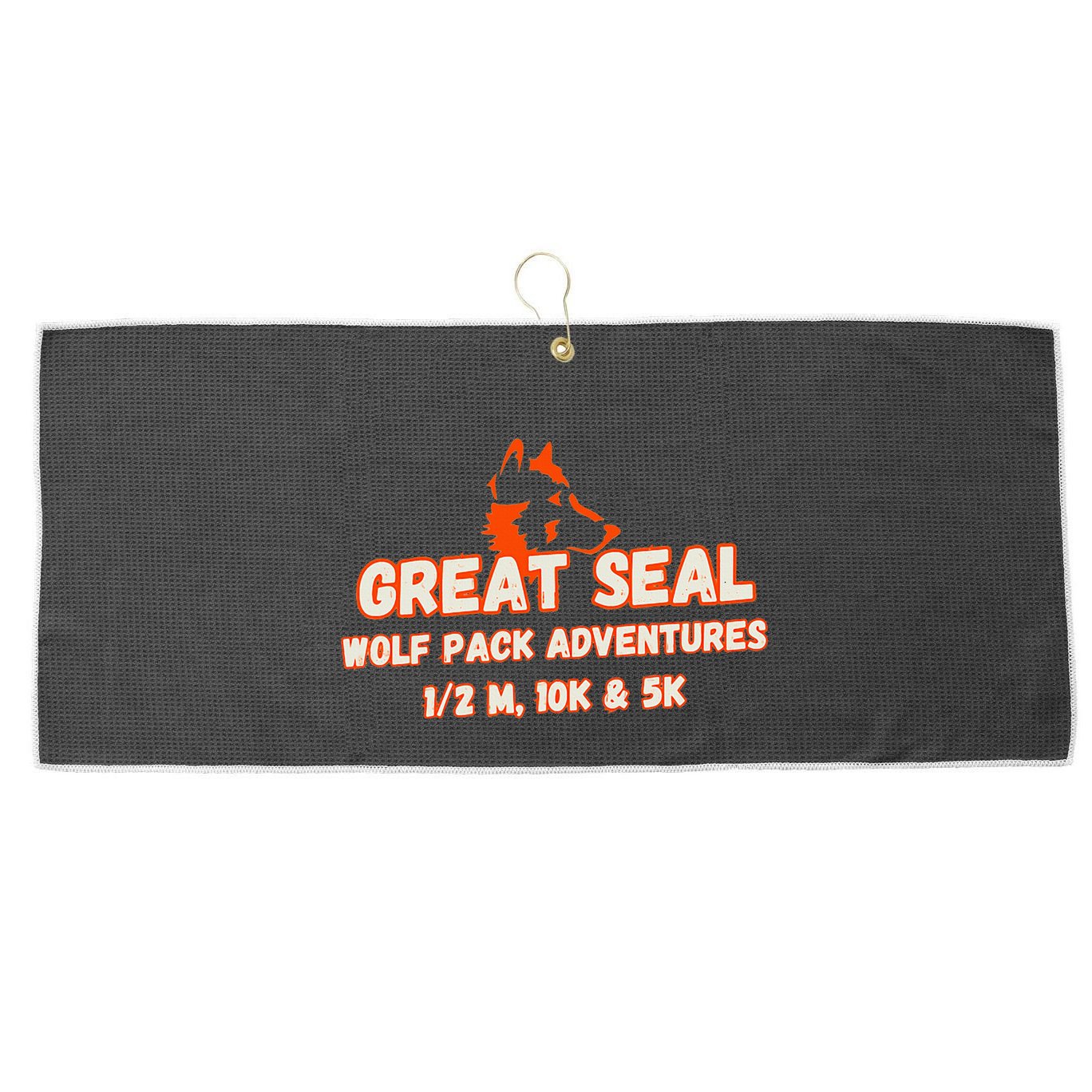 Great Seal Large Microfiber Waffle Golf Towel