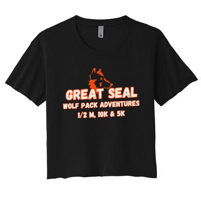 Great Seal Women's Crop Top Tee