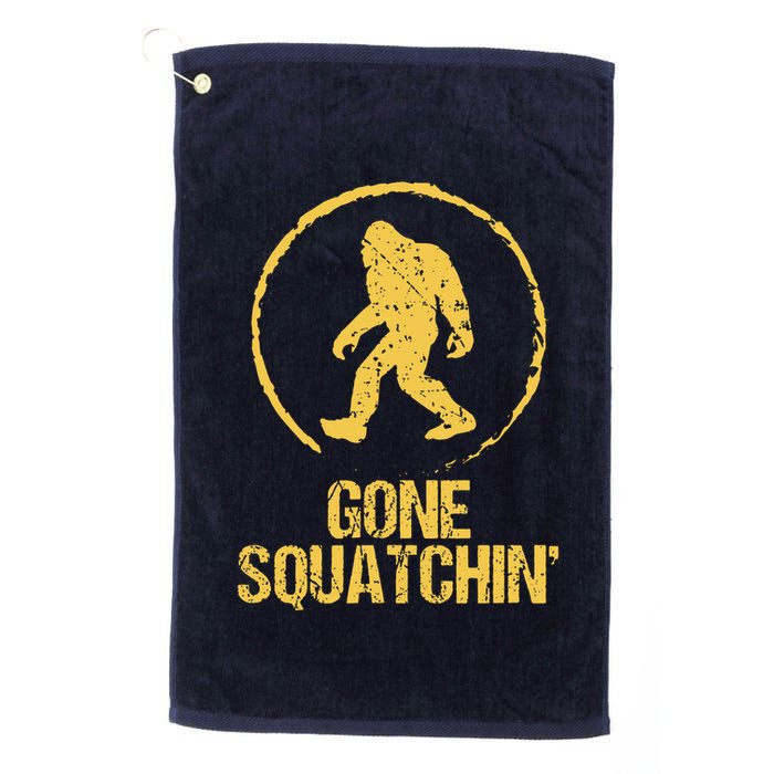 Gone Squatchin Golf Towel