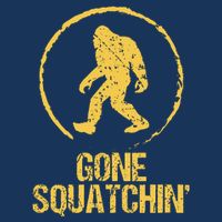 Gone Squatchin Golf Towel