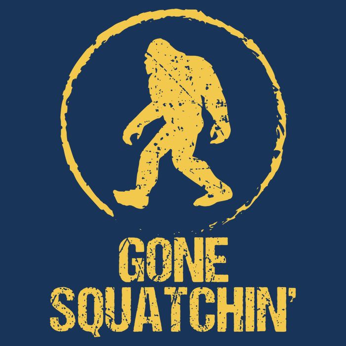 Gone Squatchin Golf Towel