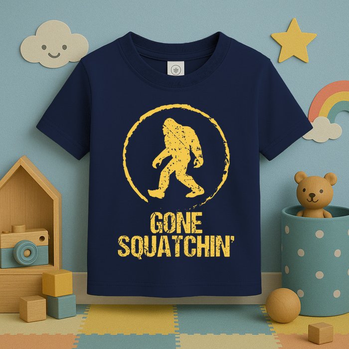 Gone Squatchin Toddler T-Shirt