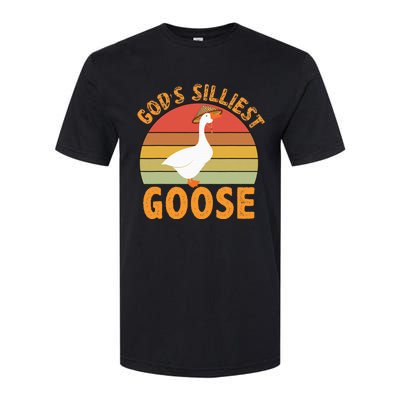 GodS Silliest Goose Softstyle® CVC T-Shirt