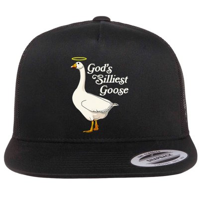 GodS Silliest Goose GodS Silliest Goose Duck Funny Flatbill Hat