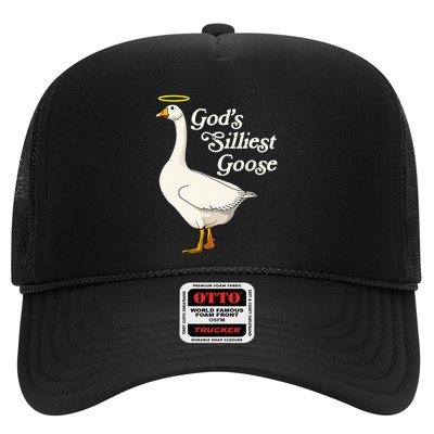 GodS Silliest Goose GodS Silliest Goose Duck Funny Trucker Hat