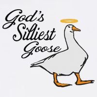 God's Silliest Goose God's Silliest Goose Duck Funny Cooling Performance Crew T-Shirt