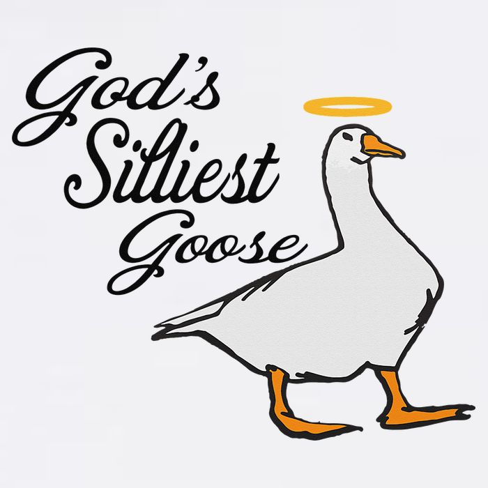 God's Silliest Goose God's Silliest Goose Duck Funny Cooling Performance Crew T-Shirt