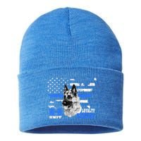 Ger Shepherd Gift K9 Unit Dog Breeder Kgift9 Sustainable Knit Beanie