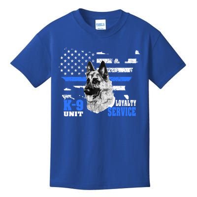 Ger Shepherd Gift K9 Unit Dog Breeder Kgift9 Kids T-Shirt