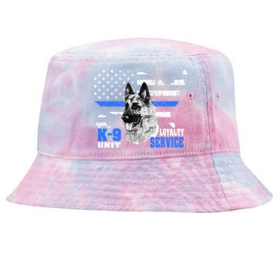 Ger Shepherd Gift K9 Unit Dog Breeder Kgift9 Tie-Dyed Bucket Hat