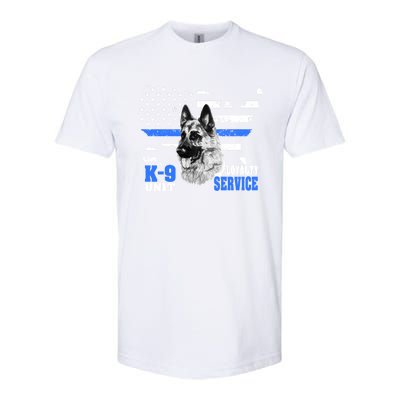 Ger Shepherd Gift K9 Unit Dog Breeder Kgift9 Softstyle® CVC T-Shirt