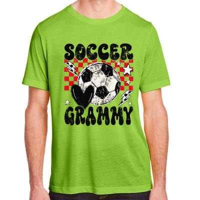 Groovy Soccer Grammy Soccer Lover MotherS Day Adult ChromaSoft Performance T-Shirt