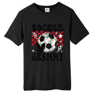 Groovy Soccer Grammy Soccer Lover MotherS Day Tall Fusion ChromaSoft Performance T-Shirt