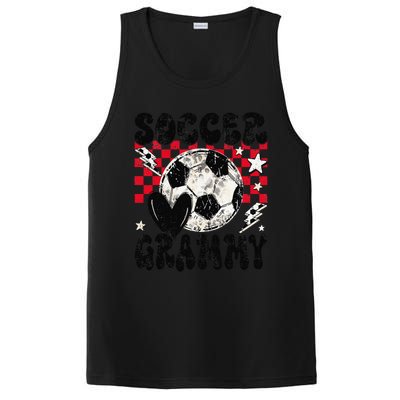 Groovy Soccer Grammy Soccer Lover MotherS Day PosiCharge Competitor Tank