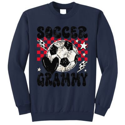 Groovy Soccer Grammy Soccer Lover MotherS Day Sweatshirt