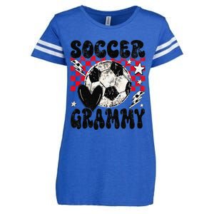 Groovy Soccer Grammy Soccer Lover MotherS Day Enza Ladies Jersey Football T-Shirt