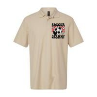 Groovy Soccer Grammy Soccer Lover MotherS Day Softstyle Adult Sport Polo