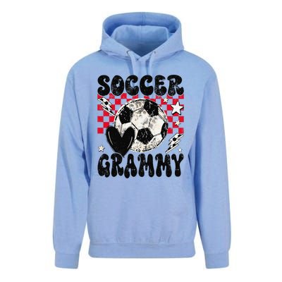 Groovy Soccer Grammy Soccer Lover MotherS Day Unisex Surf Hoodie