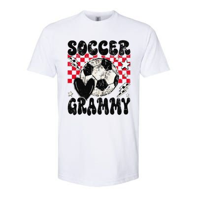 Groovy Soccer Grammy Soccer Lover MotherS Day Softstyle CVC T-Shirt