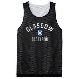 Glasgow Scotland Mesh Reversible Basketball Jersey Tank