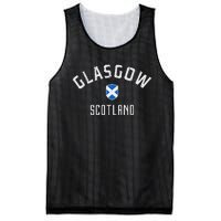 Glasgow Scotland Mesh Reversible Basketball Jersey Tank