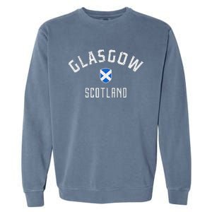 Glasgow Scotland Garment-Dyed Sweatshirt