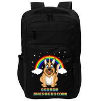 German Shepherdcorn German Shepherd Unicorn Impact Tech Backpack