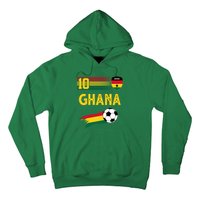 Ghana Soccer Ghanain Football Retro 10 Hoodie