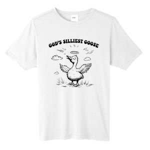 GodS Silliest Goose Funny Goose Tall Fusion ChromaSoft Performance T-Shirt