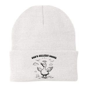 GodS Silliest Goose Funny Goose Knit Cap Winter Beanie