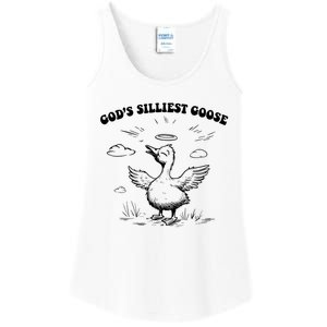 GodS Silliest Goose Funny Goose Ladies Essential Tank